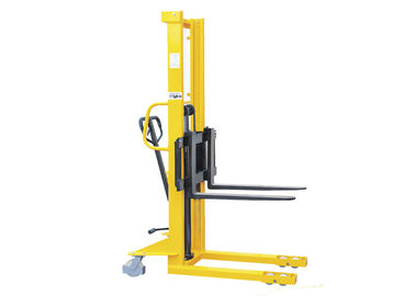 품질  Flexible Manual Hydraulic Stacker , Manual Stacker Pallet Truck 1235mm ​Turning Radius 공장